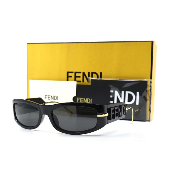 Fendi Other - NEW! FENDI FE40120I 01A BLACK GREY MEN'S AUTHENTIC SUNGLASSES MADE IN ITALY